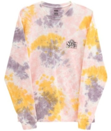 TRIKO VANS MASCY GRUNGE WASH L/S WMS