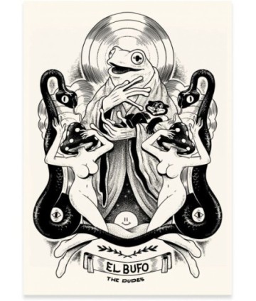 PLAKÁT THE DUDES El Bufo Screen Print