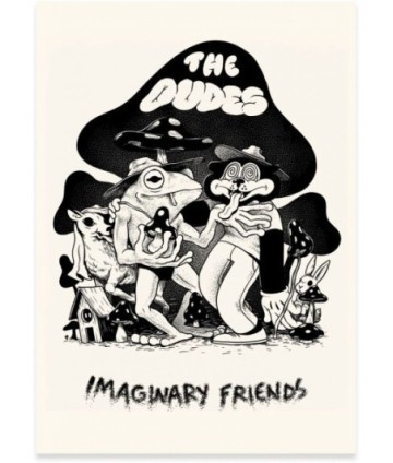 PLAKÁT THE DUDES Imaginary Friends Scree