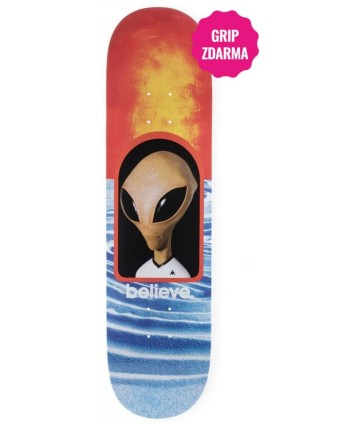 SK8 DESKA ALIEN Believe Reality PLEXI LA