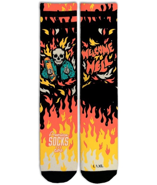 PONOŽKY AMERICAN SOCKS Welcome to Hell PONOŽKY AMERICAN SOCKS Welcome to Hell