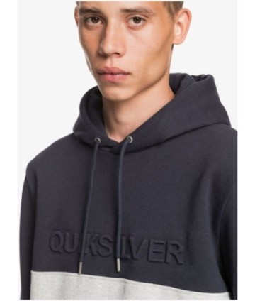MIKINA QUIKSILVER EMBOSS BLOCK HOODIE