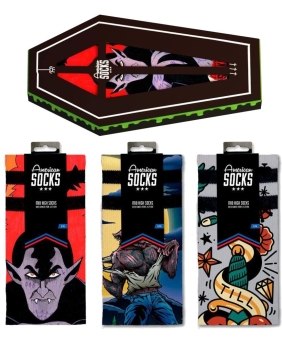 PONOŽKY AMERICAN SOCKS Coffin - Giftbox