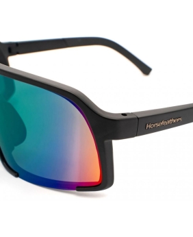BRÝLE HORSEFEATHERS MAGNUM MATT BLACK
