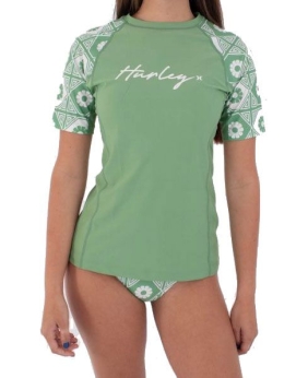 LYKRA HURLEY MIKONOS RASHVEST S/S WMS