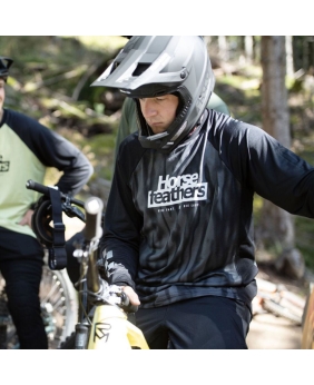 TRIKO HORSEFEATHERS SPIKE BIKE JERSEY L/