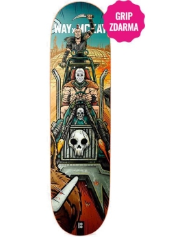 SK8 DESKA PLAN B Supercharged Way x Mcka