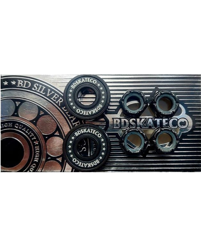 SK8 LOŽISKA BDSKATECO Silver Paper Box SK8 LOŽISKA BDSKATECO Silver Paper Box