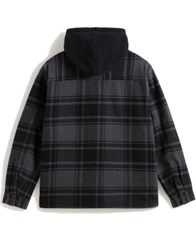 BUNDA VANS Piedmont Hooded Plaid Shacket