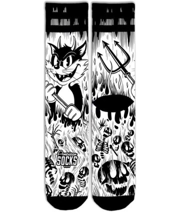 PONOŽKY AMERICAN SOCKS Evil Cat
