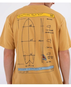 TRIKO HURLEY Kraft Sketch S/S