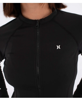 LYCRA HURLEY Rash Zip L/S WMS