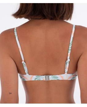 PLAVKY HURLEY Scoop Crop Top Print WMS